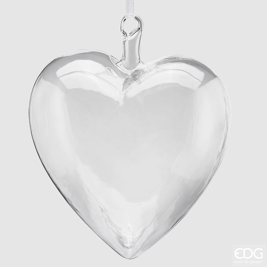 Decorazione Cuore Edg in vetro soffiato