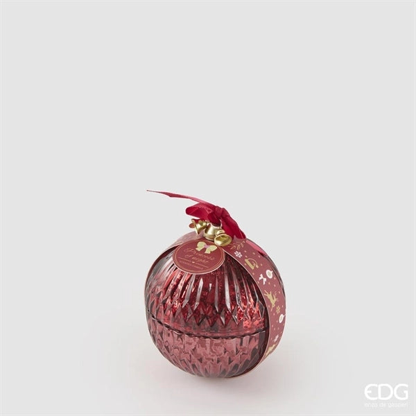 Candela sfera con profumo 2 dimensioni EDG