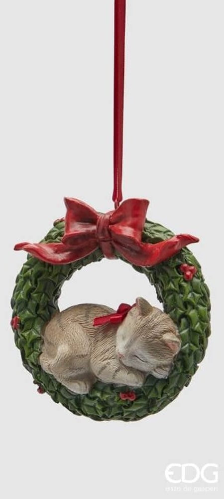 Addobbo corona cuccioli EDG H 10 cm diam 9