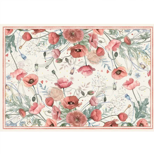 Tovaglia con gala Papaveri