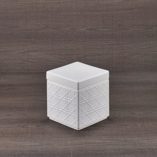 Scatola quadrata Paglia di Vienna