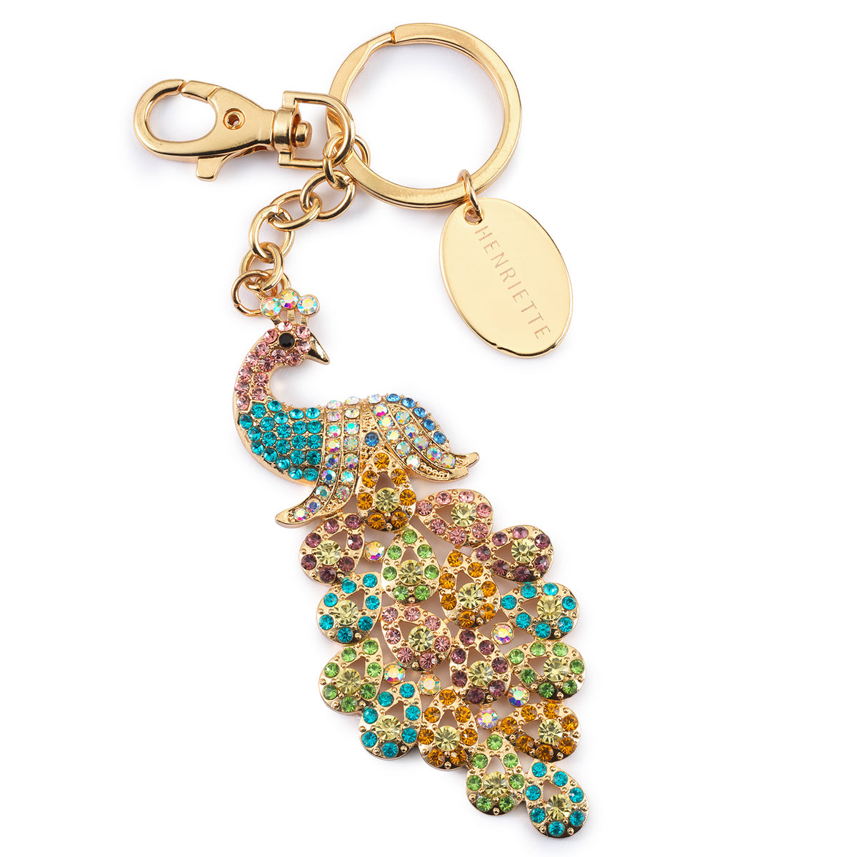 Portachiavi pavone "Lucky Charme" Henriette