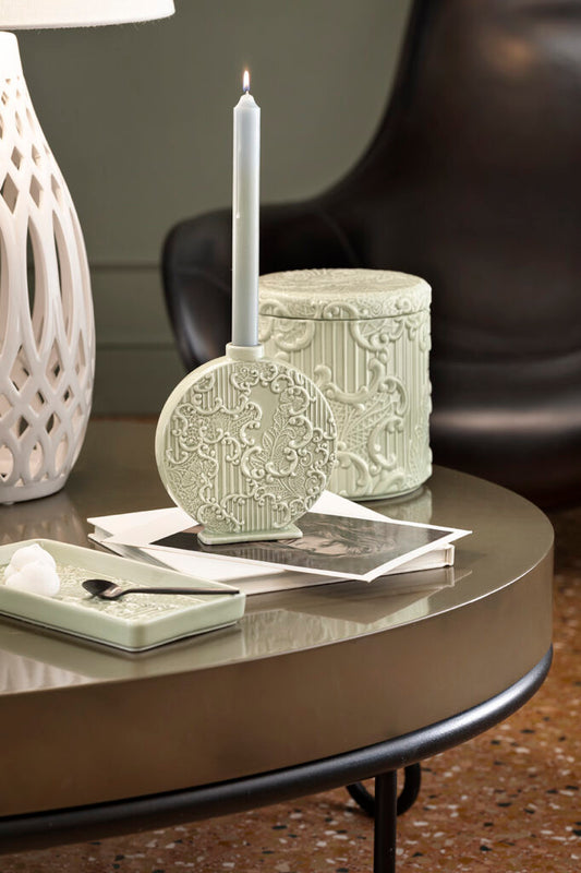 Scatola rotonda Dentelle