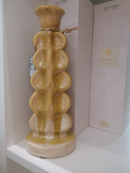 Portacandele in ceramica