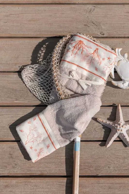 Set spugne bagno Corallo