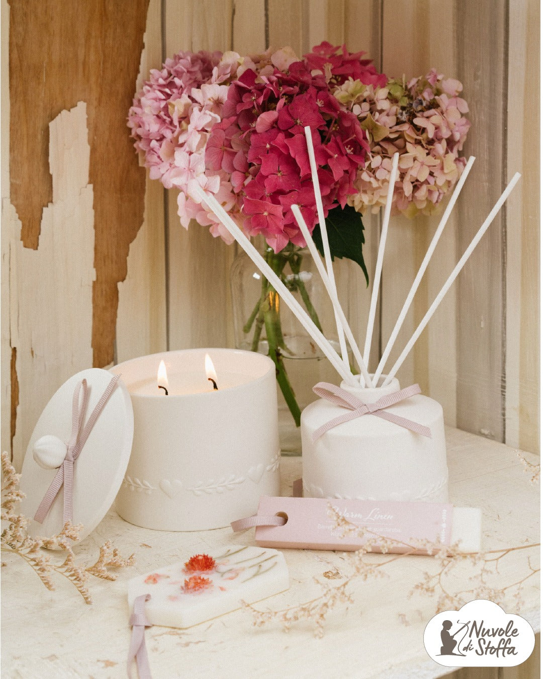 Profumatore bastoncini Poetic Essence rosa