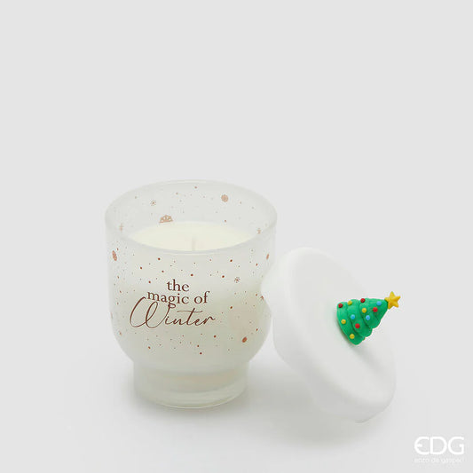 Candela profumata con pupazzetto EDG