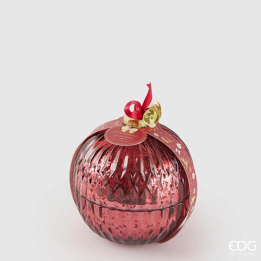 Candela sfera con profumo 2 dimensioni EDG