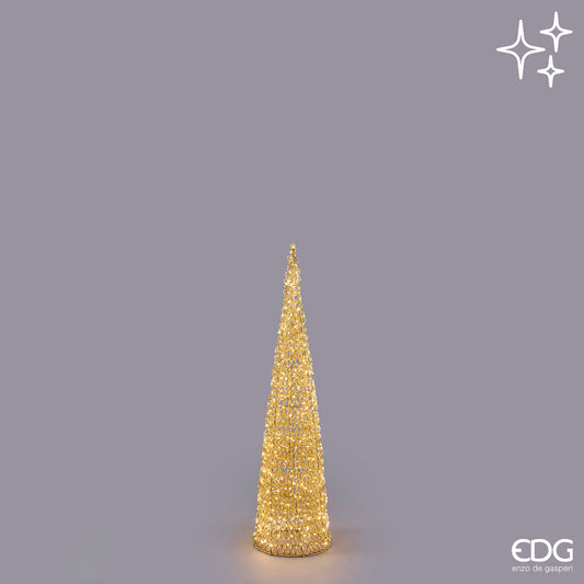 Albero led Curly Cono Enzo De Gasperi H.120 cm