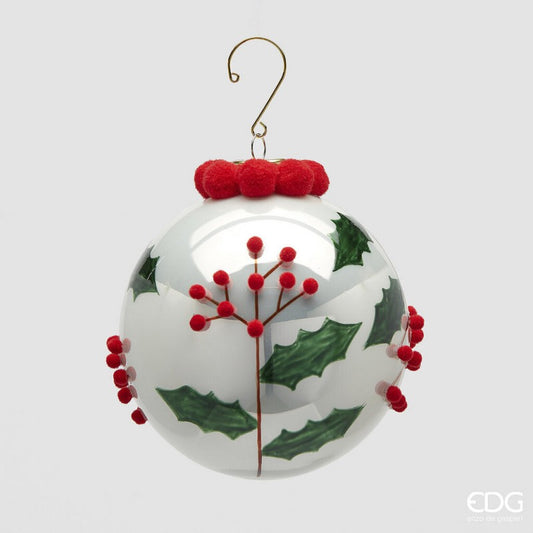 Addobbo palla in vetro Candy EDG