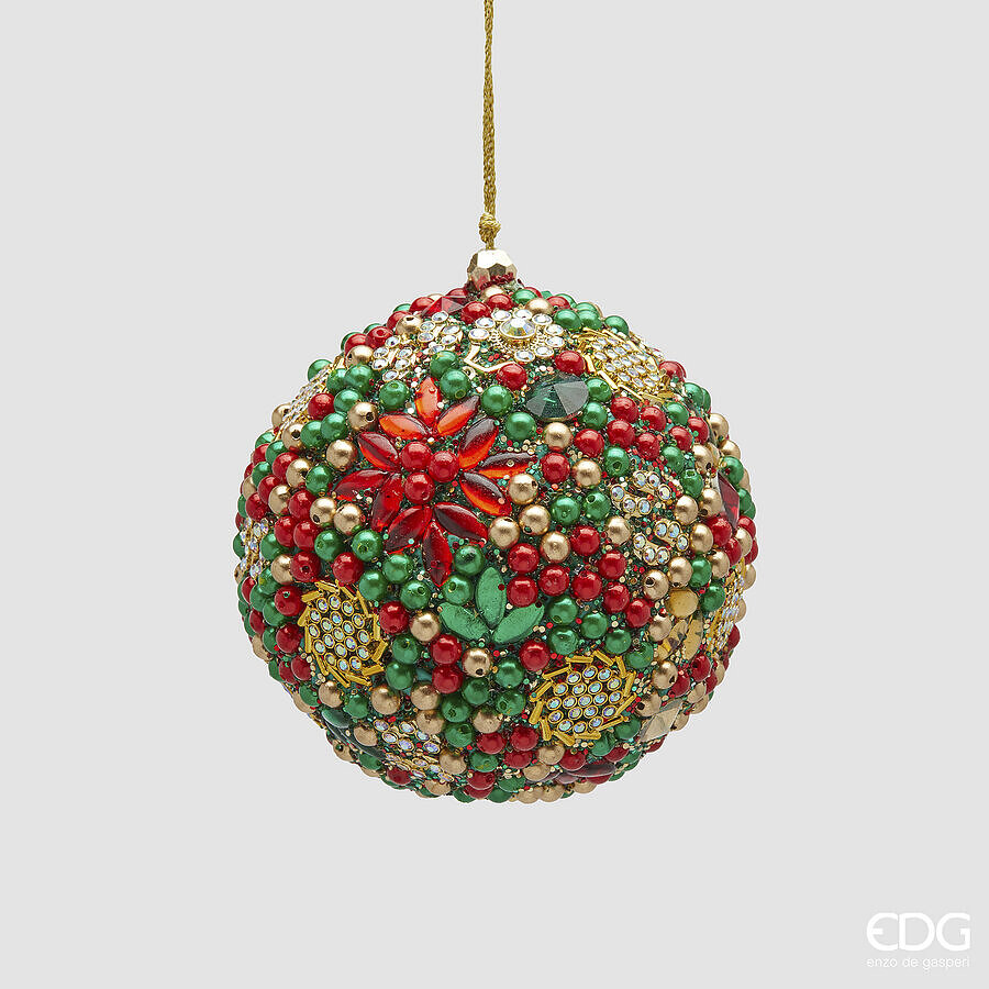 Addobbo palla Mille Perle multicolore EDG