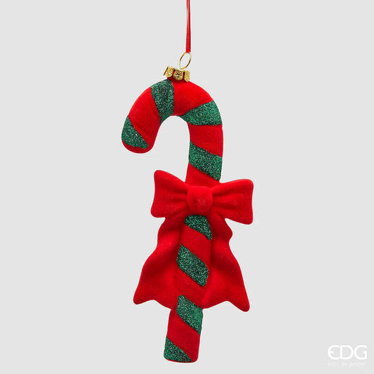 Addobbo baston di zucchero EDG h 17 cm