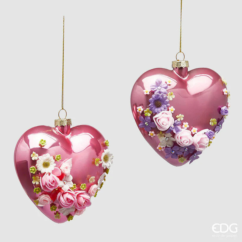 Decoro Cuore Floreal da appendere Enzo De Gasperi