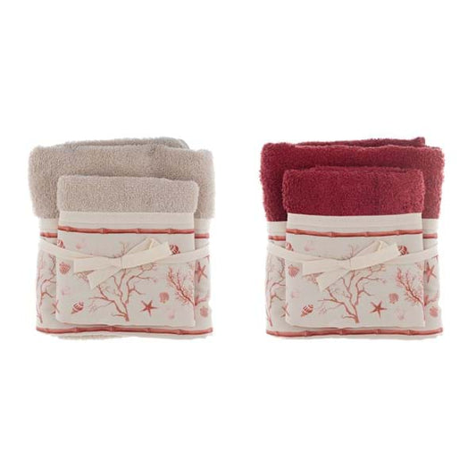 Set spugne bagno Corallo