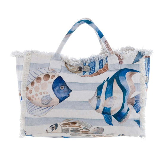 Borsa mare stampata