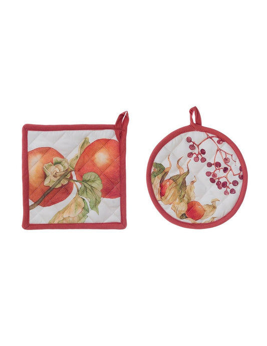 Set di 2 presine melograno