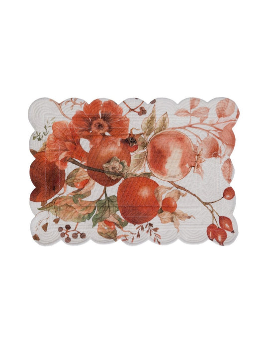 Tovaglietta autunnale Persimmon Blanc Mariclò