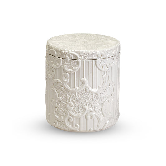 Scatola rotonda Dentelle
