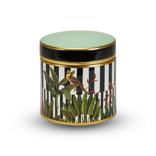 Scatola rotonda Iconic Flowers