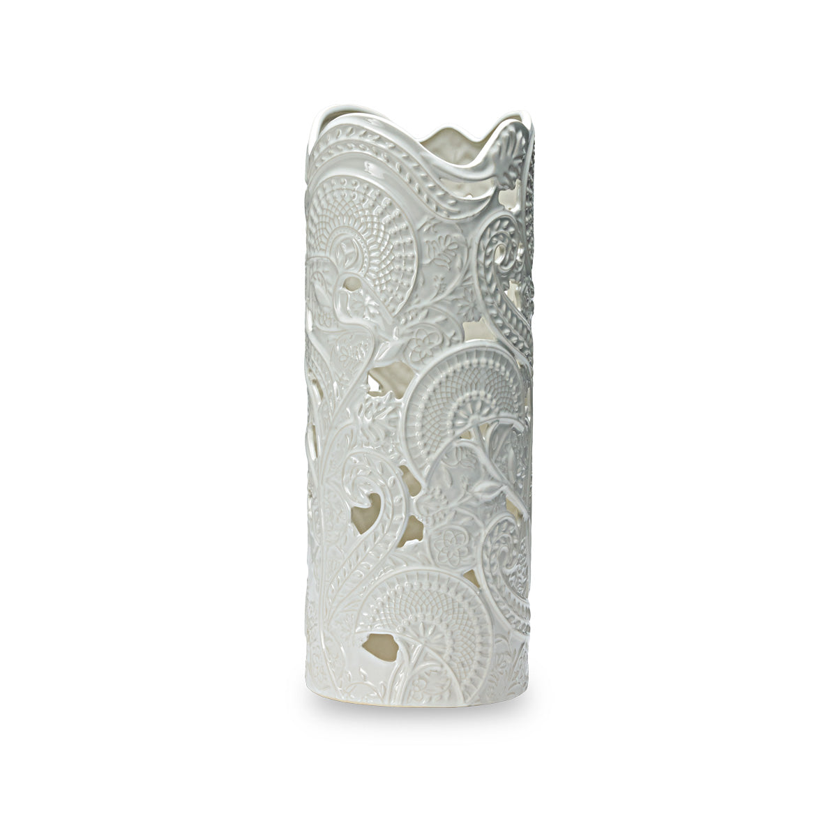 Vaso cilindrico Lotus 40 cm