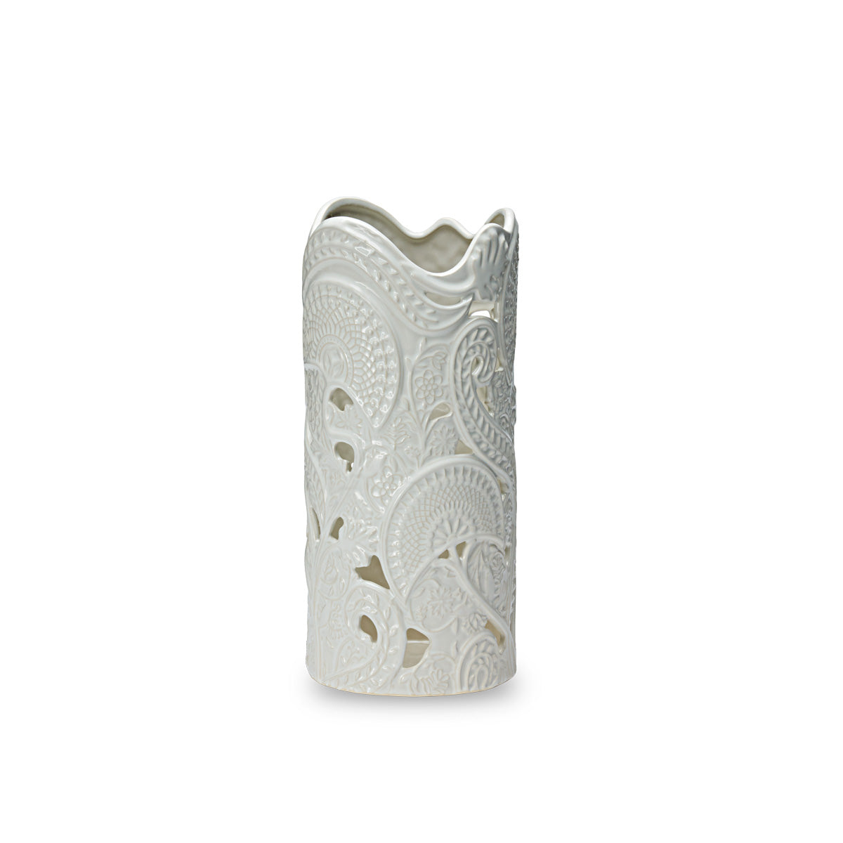 Vaso cilindrico Lotus 30 cm