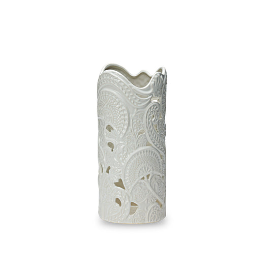 Vaso cilindrico Lotus 30 cm