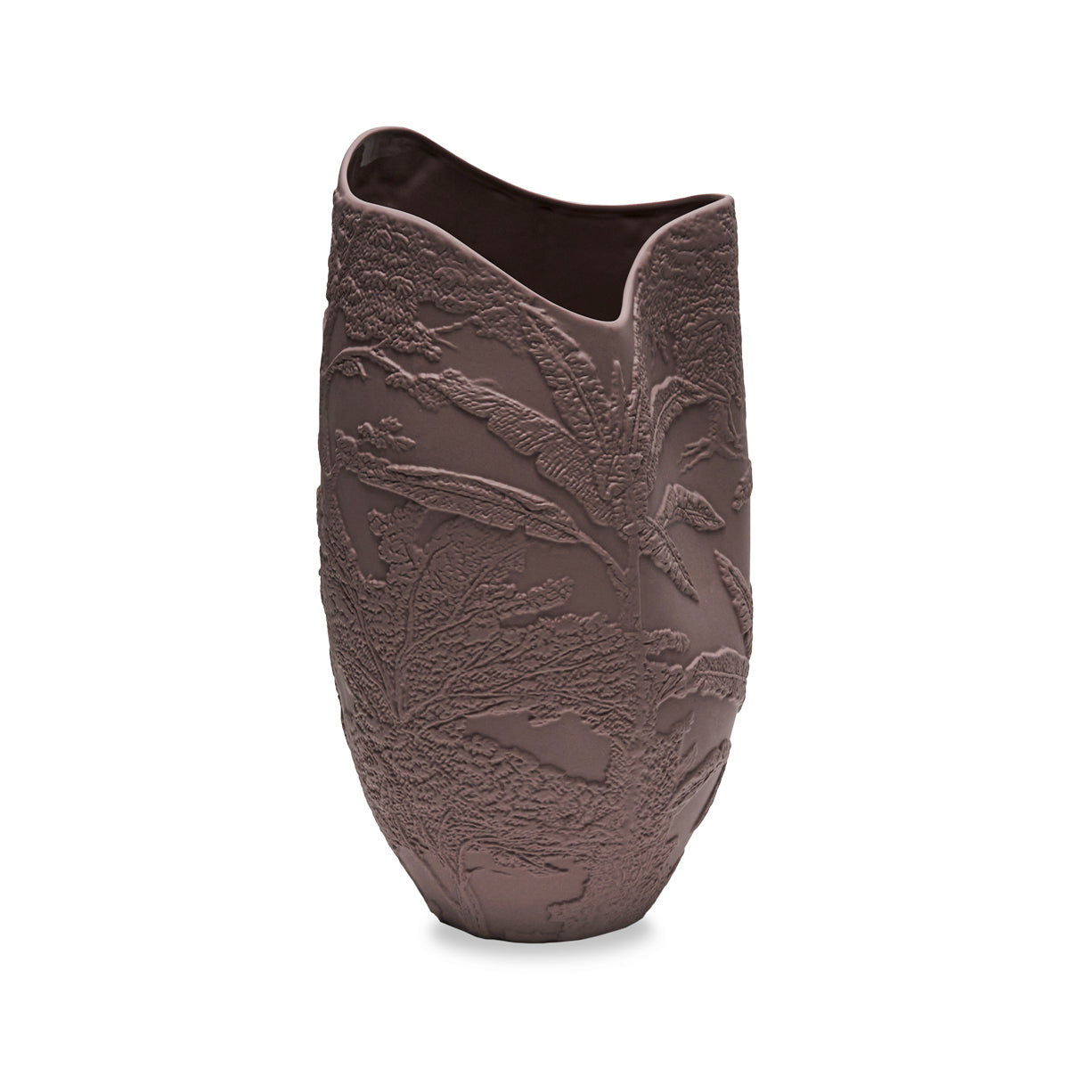 Vaso Relief Flussi lavanda