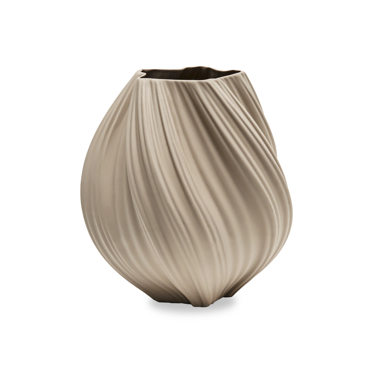 Vaso Tourbillon cipria Flussi