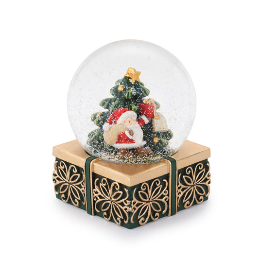 Globo Babbo Natale con albero "Prestige Carillon" Henriette