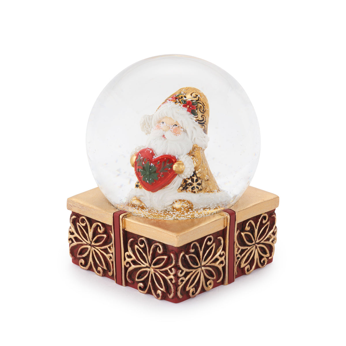 Globo Babbo Natale con cuore "Prestige Carillon" Henriette