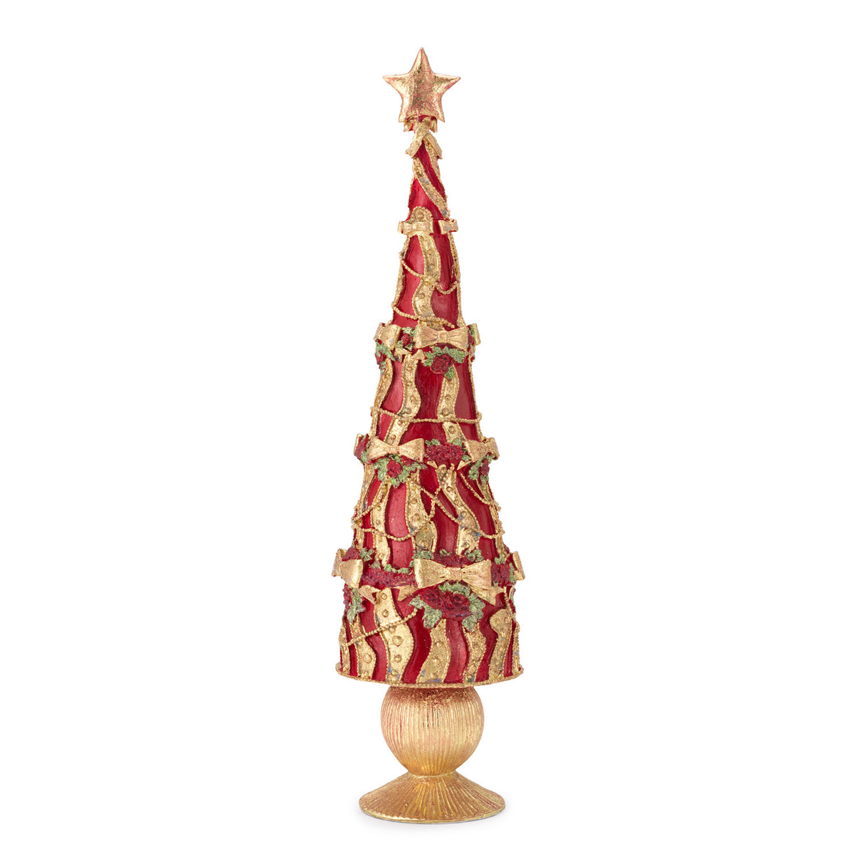 Albero Fiocchi rosso "X'Mas Trees" Henriette