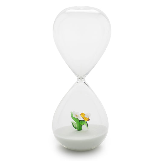 Clessidra ape sabbia bianca "Treasure " Henriette