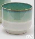 Vaso cachepot nuance con piede