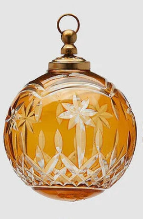 Addobbo palla intagli in vetro EDG diam 10