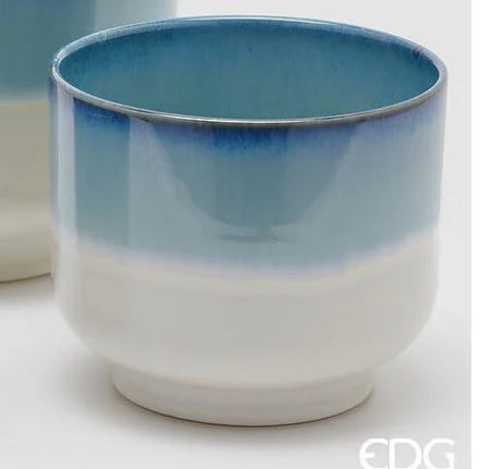 Vaso cachepot nuance con piede