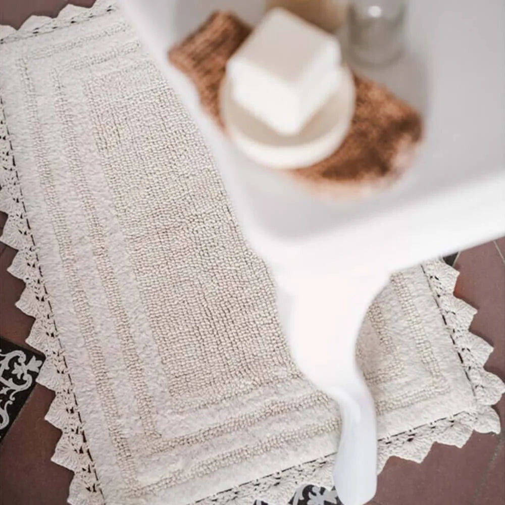 Tappeto con crochet