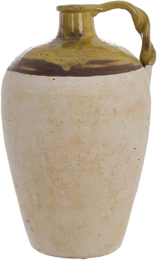 Vaso anfora "Aegeo" giallo