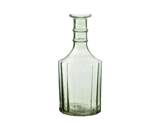 Vaso bottiglia in vetro
