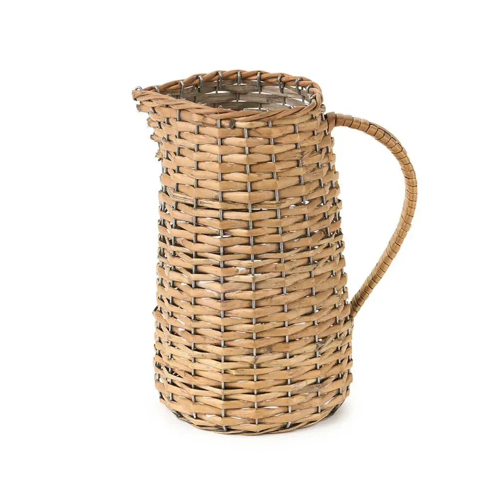 Caraffa in vimini