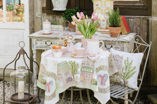 Centro tavola Le vie en rose