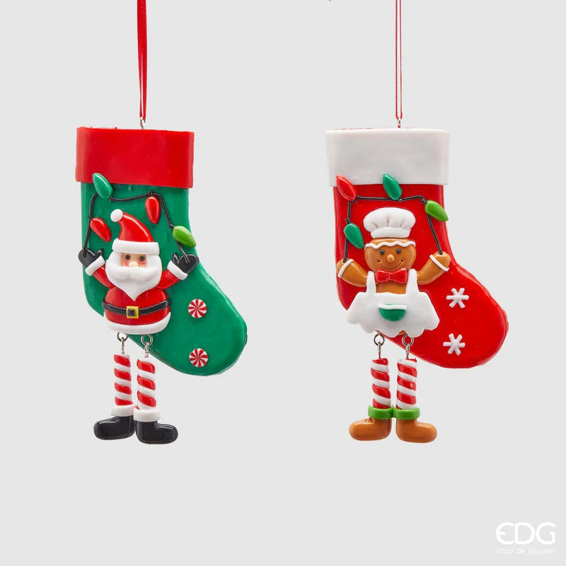 Decoro Calza Clay Natale 2025 EDG