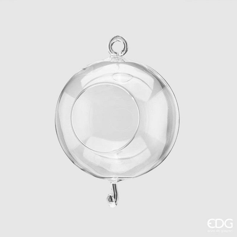 Portacandela da appendere in borosilicato