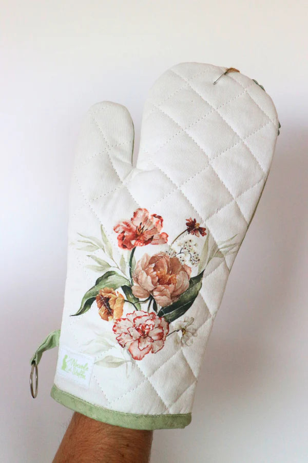 Guanto da forno Flower Garden