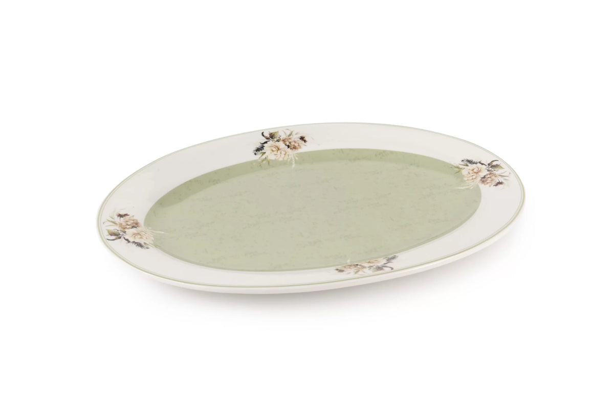 Piatto da portata New Bone Flower Garden