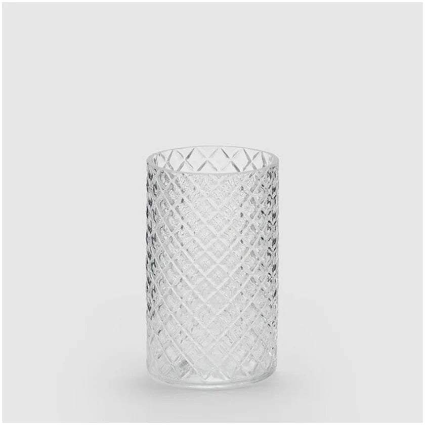 Vaso cilindrico rombi