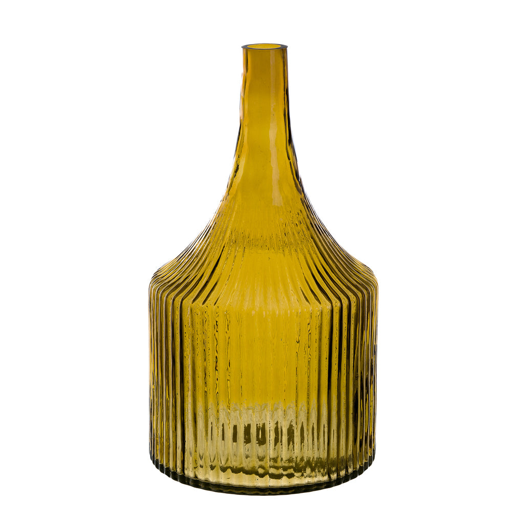 Vaso bottiglia in vetro